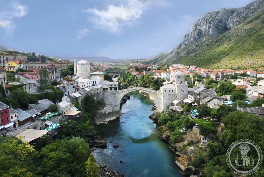 Mostar Stari Most Old Bridge Bosnia Herzegovina Ottoman UNESCO World Heritage Neretva River