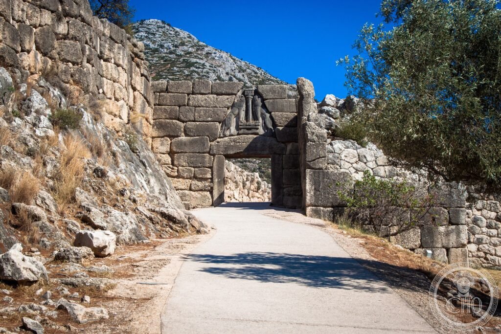 Mycenae Lion Gate Bronze Age Greece Agamemnon UNESCO World Heritage