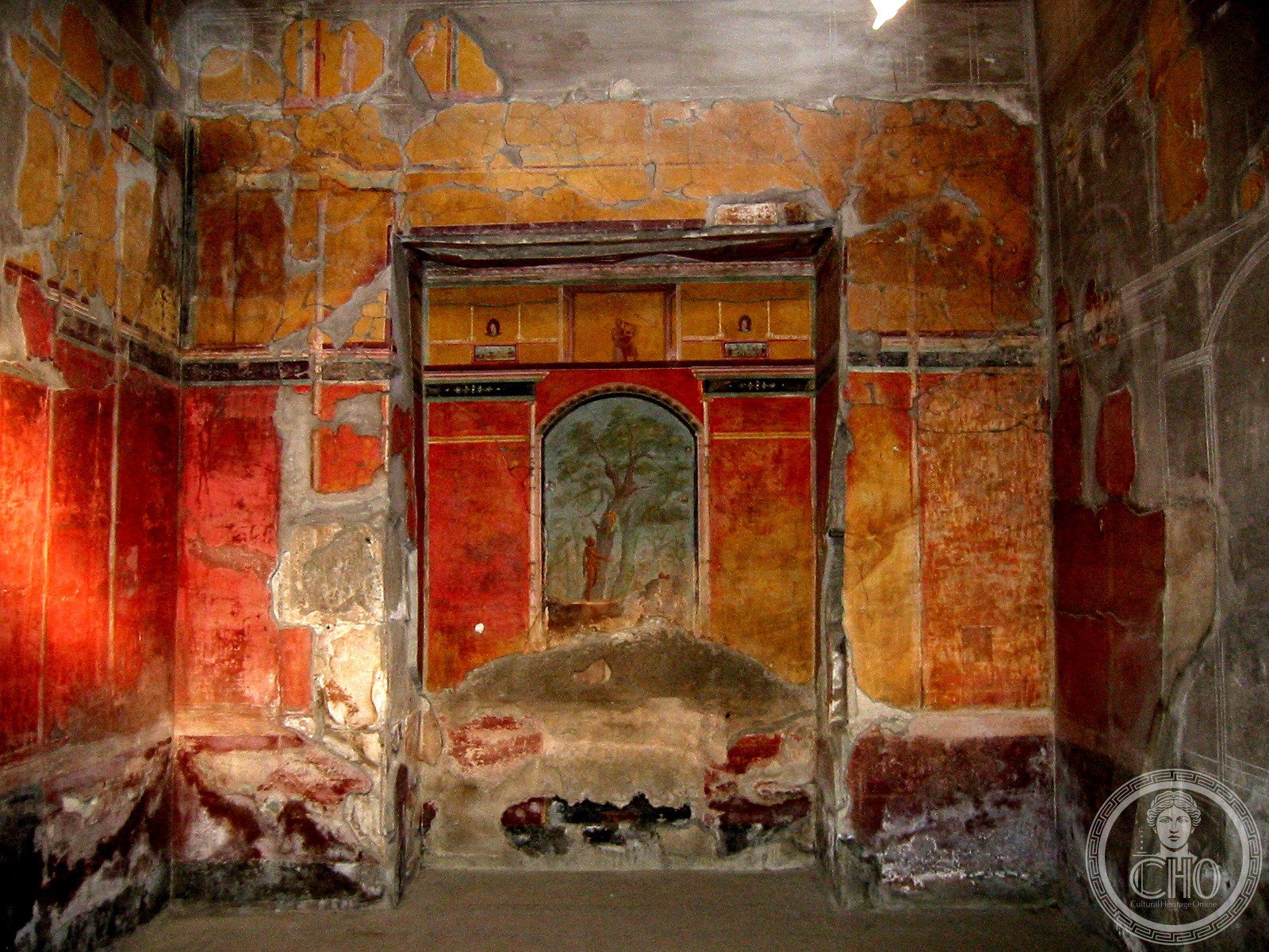 Villa of Poppea, excavations of Oplontis — via Wikimedia Commons