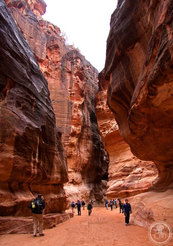 Petra Jordan Al-Khazneh Treasury Nabataean rock-cut facade canyon UNESCO World Heritage