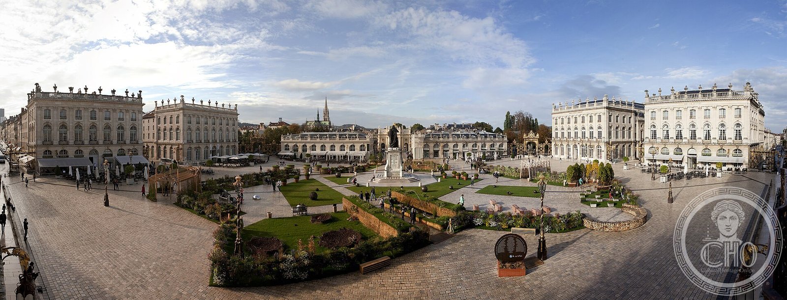 Place Stanislas Nancy gilded wrought iron gates and fountain UNESCO Baroque square Lorraine