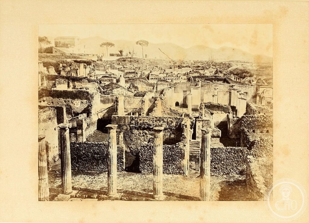 Pompei Via dell'Abbondanza case romane 79 CE Vesuvio Campania UNESCO 1997