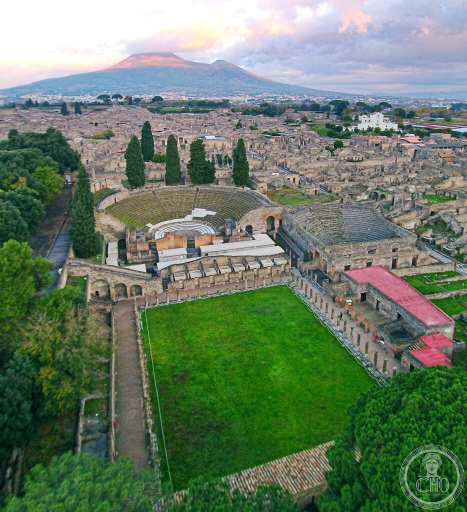 Pompeii Roman forum Vesuvius Campania Italy ancient city UNESCO World Heritage