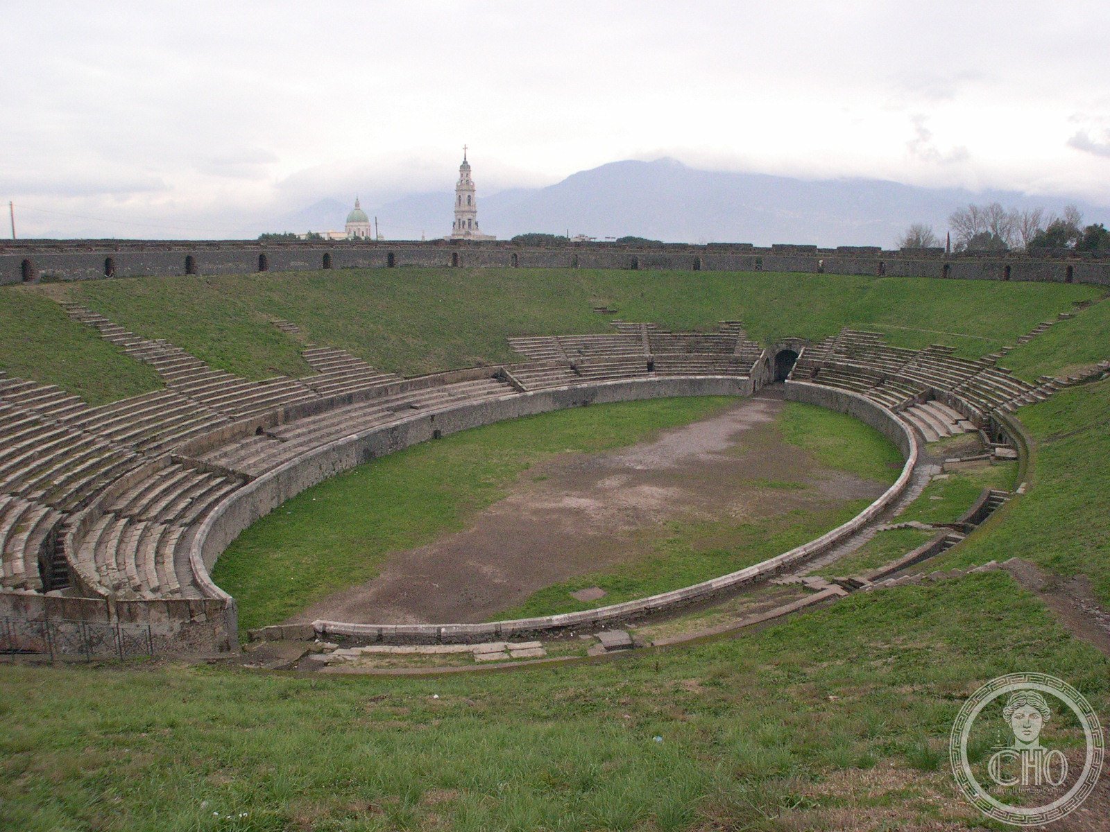 Pompeii Amphitheater — via Wikimedia Commons
