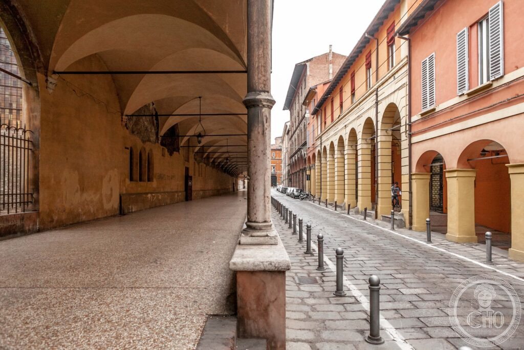 Portici di Bologna medieval porticoes covered walkways longest continuous arcade world San Luca sanctuary UNESCO 2021