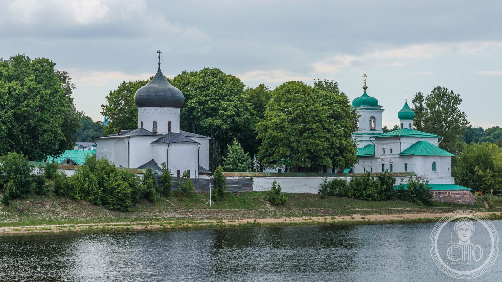 Il Monastero della Trasfigurazione di Mirož a Pskov, Russia, con i suoi affreschi medievali
