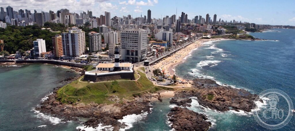 Salvador Bahia Brazil historic Pelourinho colonial architecture colourful houses Afro-Brazilian heritage UNESCO World Heritage upper city lower city Elevador Lacerda