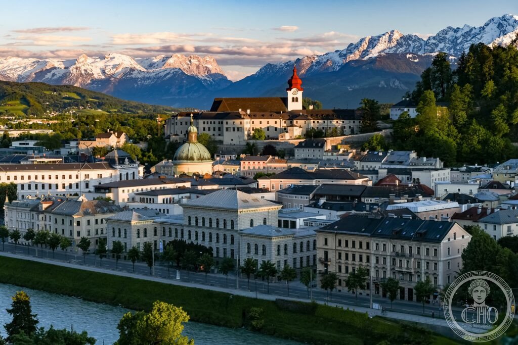 Salzburg historic centre Hohensalzburg fortress Mozart Austria Baroque UNESCO World Heritage
