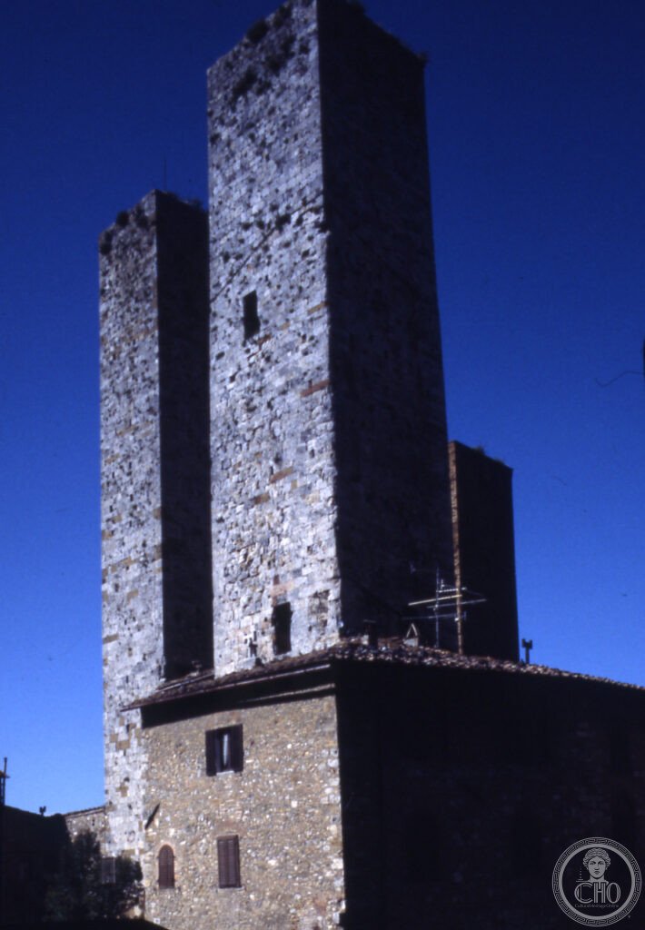 San Gimignano Tuscany Italy medieval towers Via Francigena saffron fresco UNESCO