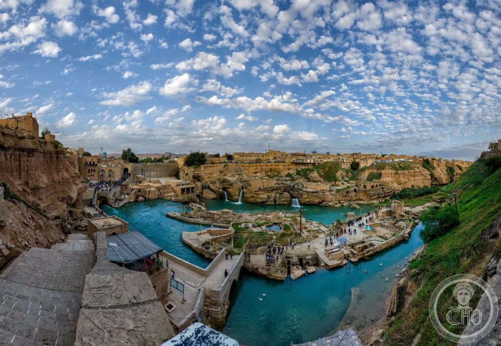 Shushtar Iran historical hydraulic system waterfalls Karun River Sassanid UNESCO World Heritage