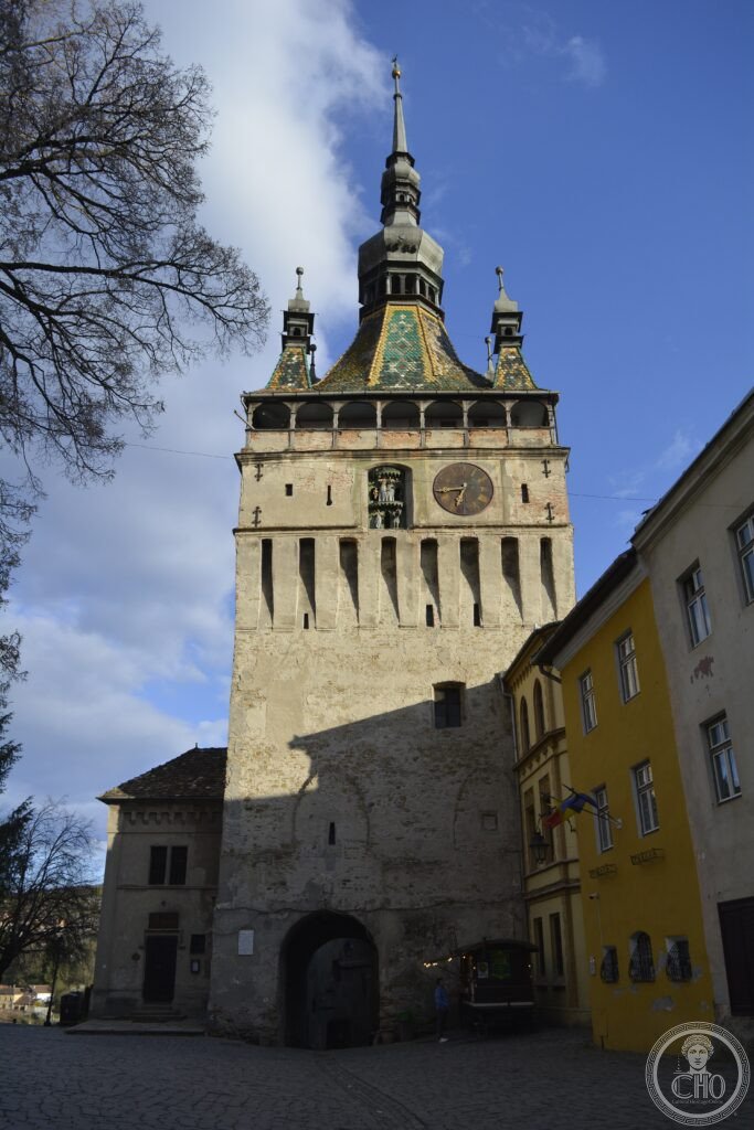 Sighișoara Transylvania Romania medieval Saxon citadel Clock Tower Vlad Impaler birthplace UNESCO