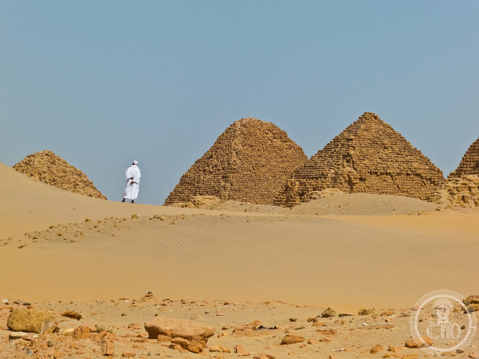 Pyramids at the royal necropolis of Nuri, Sudan