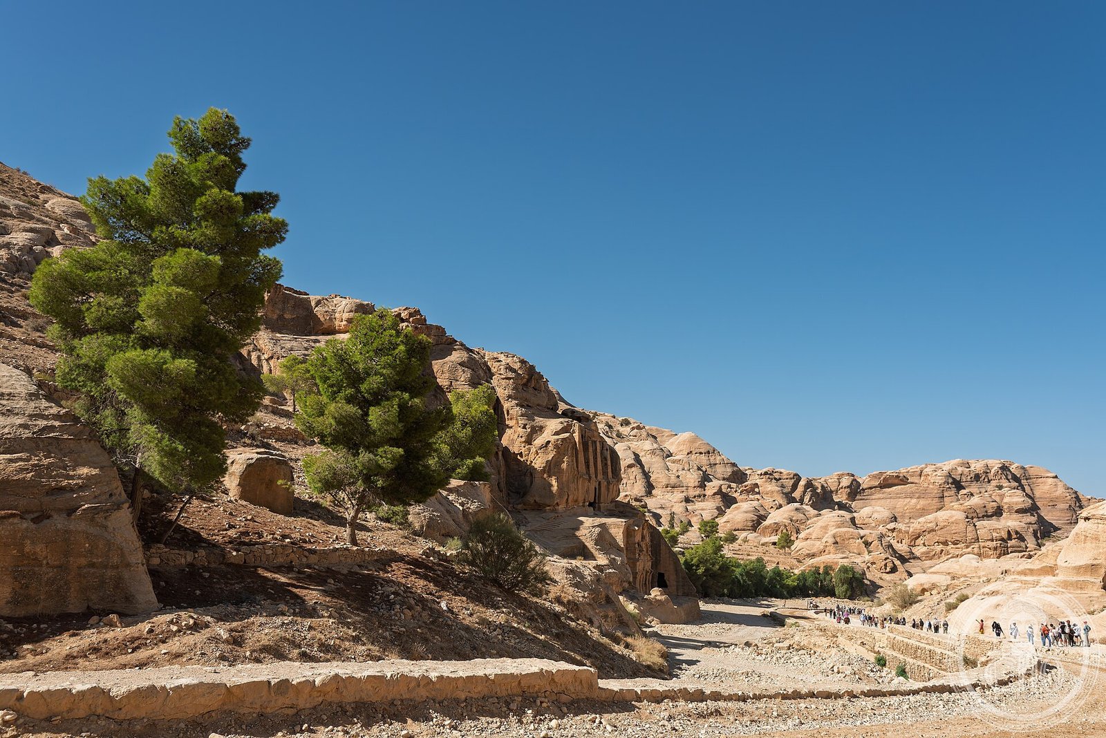 Petra in Jordan — via Wikimedia Commons
