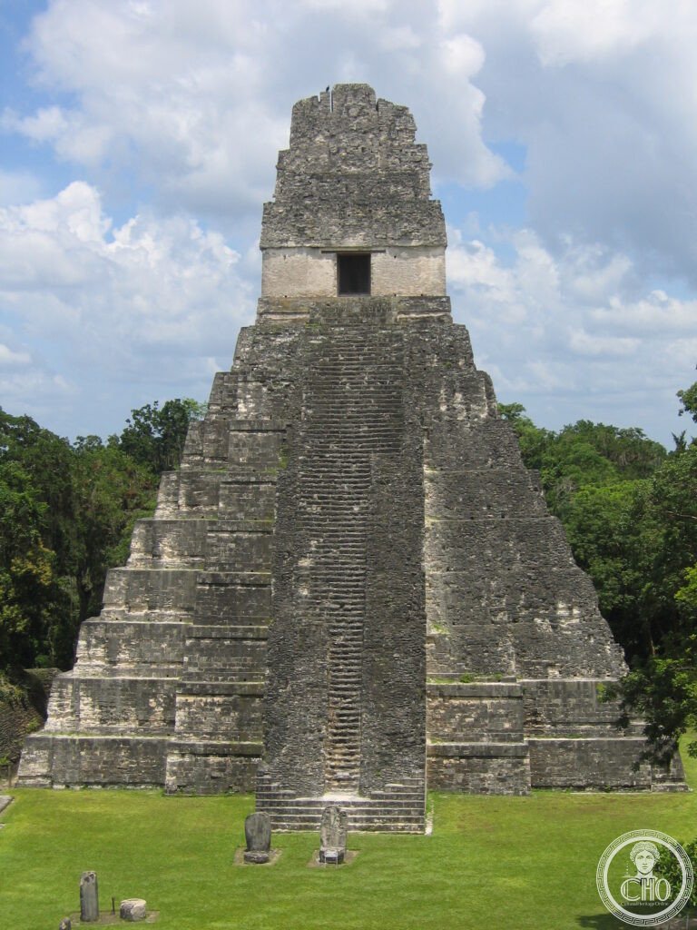 Tikal Temple I Great Jaguar Petén rainforest Guatemala Maya UNESCO World Heritage