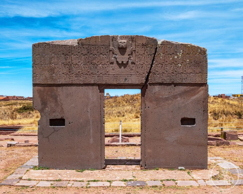 Tiwanaku Gate of the Sun Bolivia Altiplano pre-Inca UNESCO World Heritage