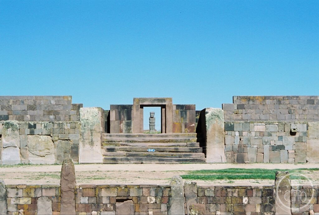 Tiwanaku Gateway of the Sun monolith Bolivia Altiplano pre-Columbian Andean civilization UNESCO