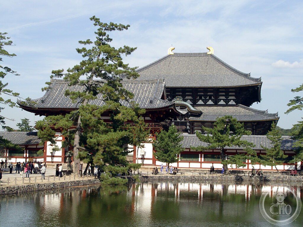 Todaiji Daibutsuden Great Buddha Hall Nara Japan largest wooden building world UNESCO