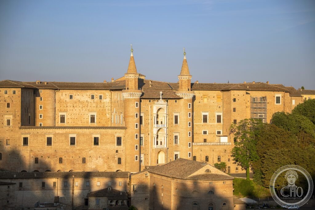 Urbino Palazzo Ducale Federico Montefeltro Piero della Francesca Raphael Marche UNESCO 1998