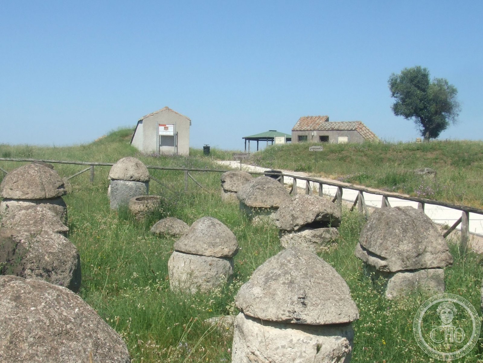 Monterozzi Necropolis — via Wikimedia Commons