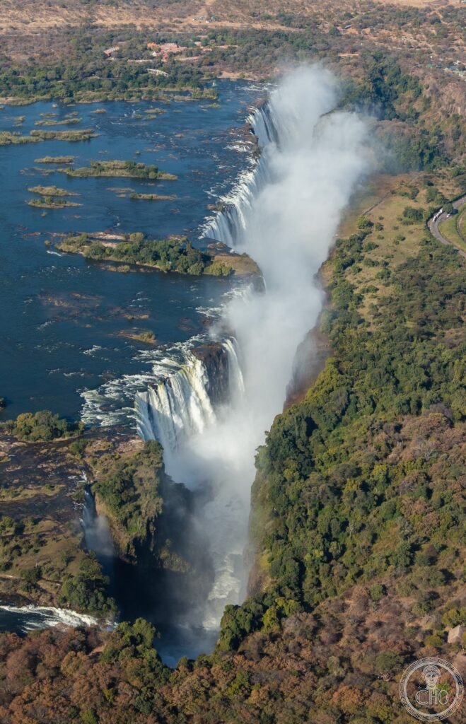 Victoria Falls Mosi-oa-Tunya Zambezi River Zimbabwe Zambia UNESCO World Heritage waterfall