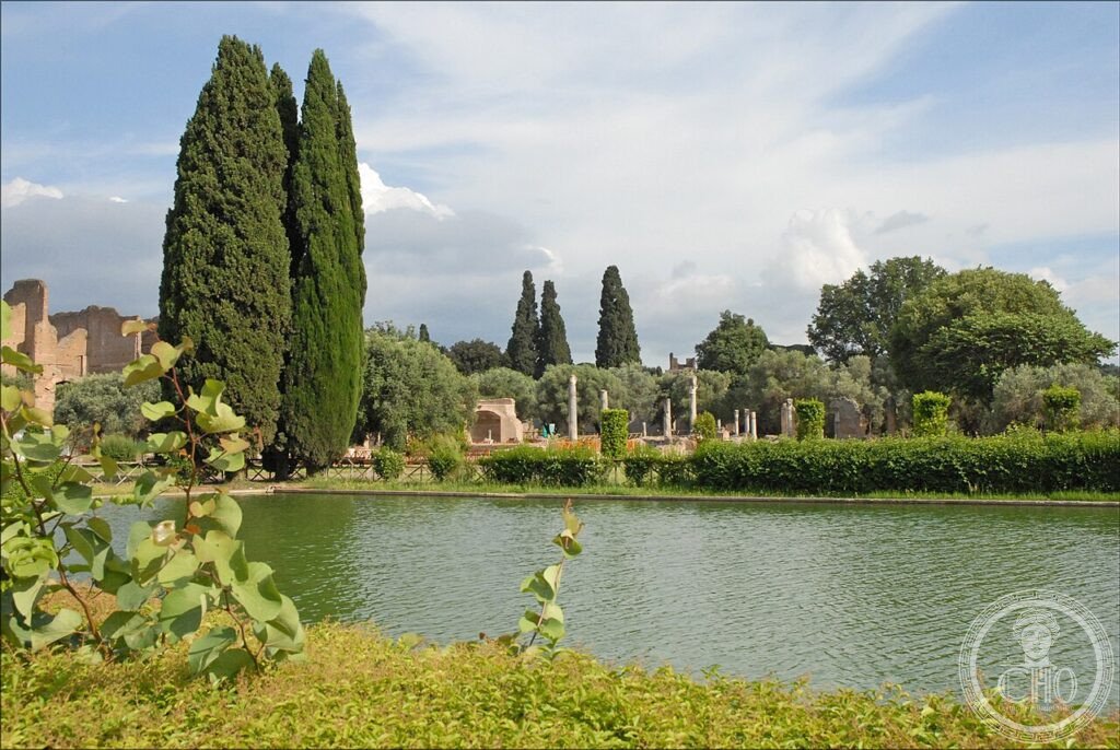Villa Adriana Hadrian's Villa Tivoli 120 CE Canopus canal crocodile statues Roman imperial retreat Lazio UNESCO 1999