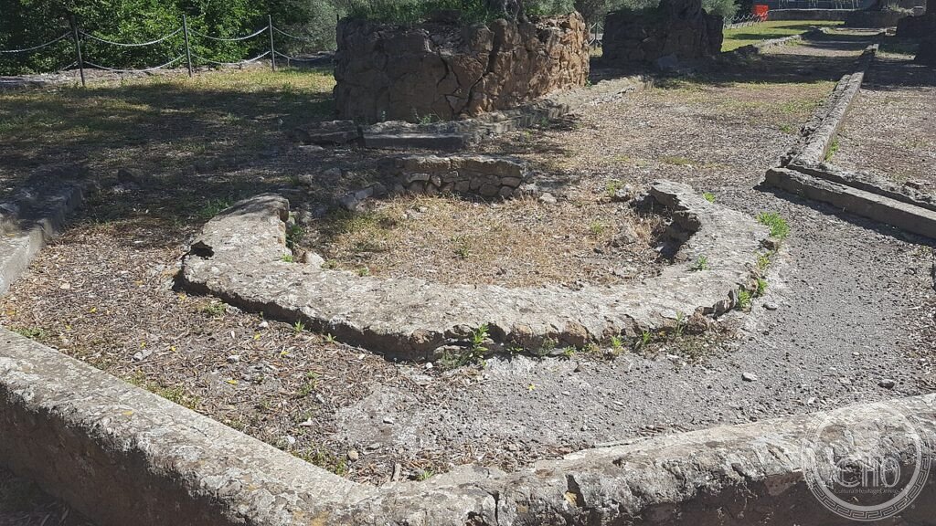 Villa Adriana Tivoli Canopo 118-134 CE Adriano Teatro Marittimo UNESCO 1999