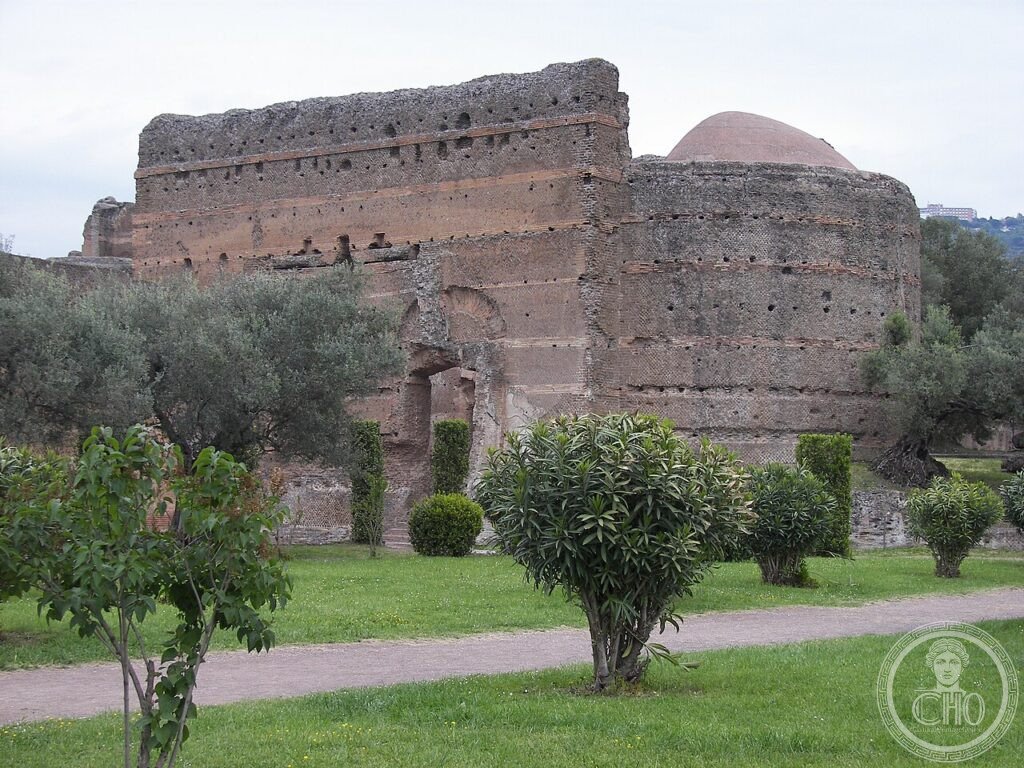Villa Adriana Tivoli Canopus Adriano 118-134 CE colonnato riflesso acqua UNESCO 1999