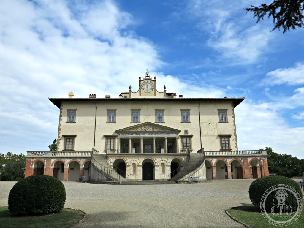 Villa Medicea Poggio a Caiano Giuliano da Sangallo 1485 portico trabeato Toscana UNESCO 2013