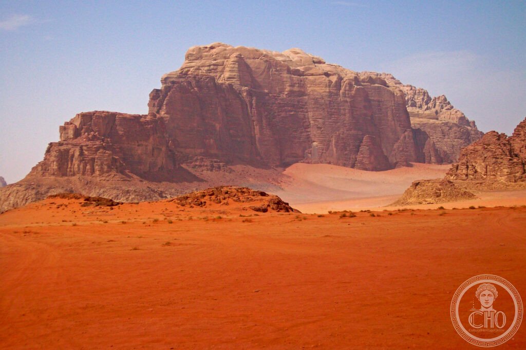 Wadi Rum Jordan desert sandstone moonscape UNESCO World Heritage