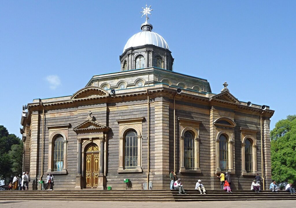 Addis Ababa — The Piazza and the Italian-Period Layer