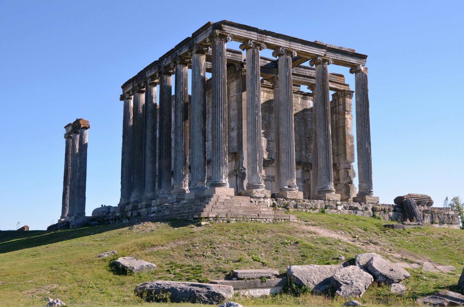 Temple of Zeus at Aizanoi, Turkey — one of the best-preserved Roman temples in the ancient world