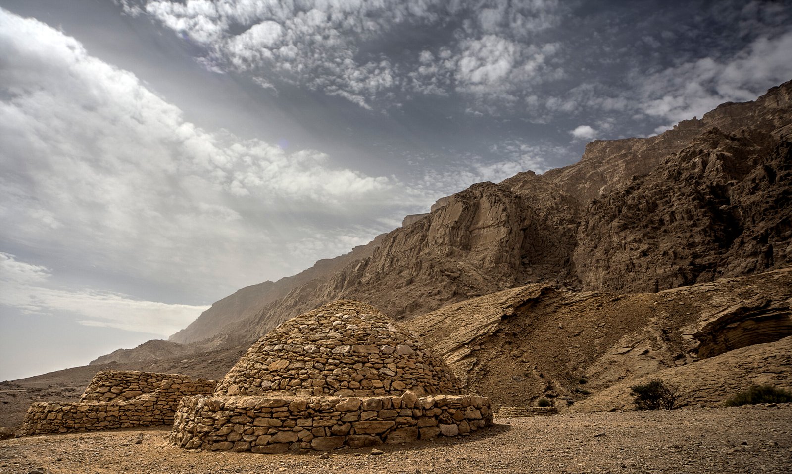 Bronze Age beehive tombs at Jebel Hafeet, Al Ain, UAE