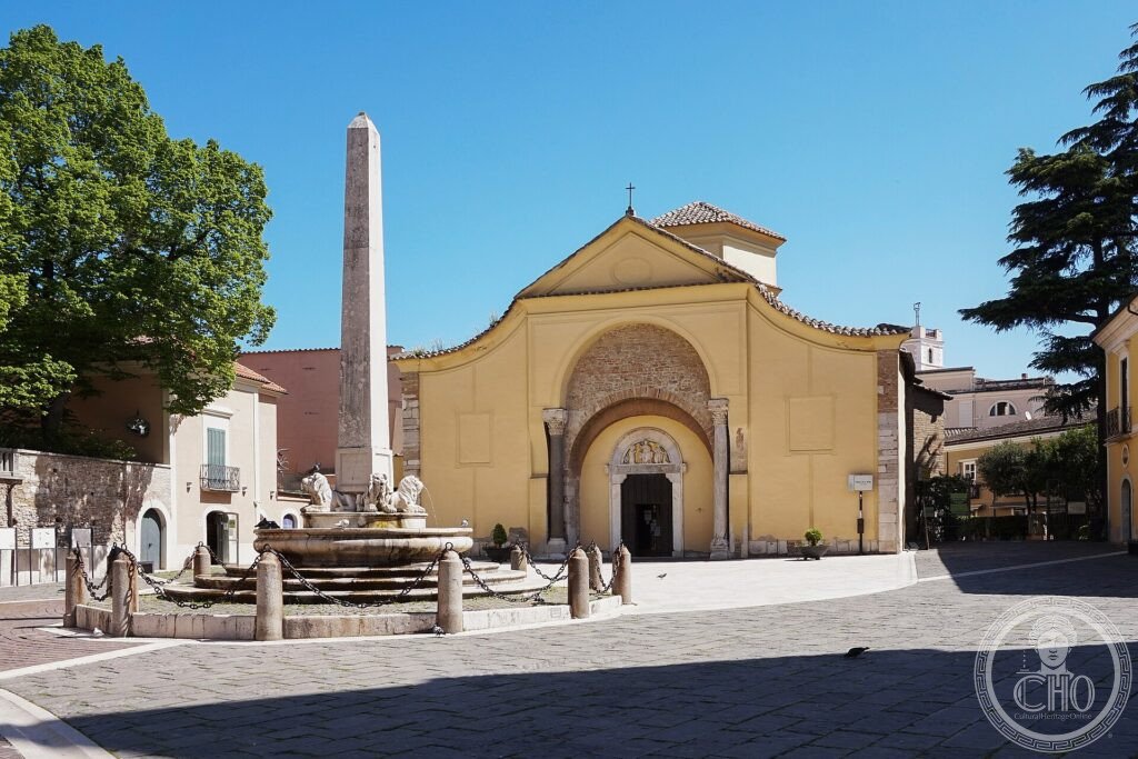 Benevento Santa Sofia 762 dC chiesa longobarda pianta stellare chiostro medievale Campania BN UNESCO 2011