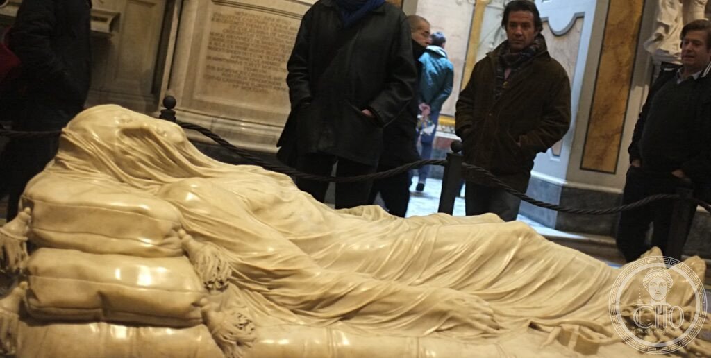 Cappella Sansevero Napoli via San Gregorio Armeno facciata 1590 1766 barocco napoletano UNESCO