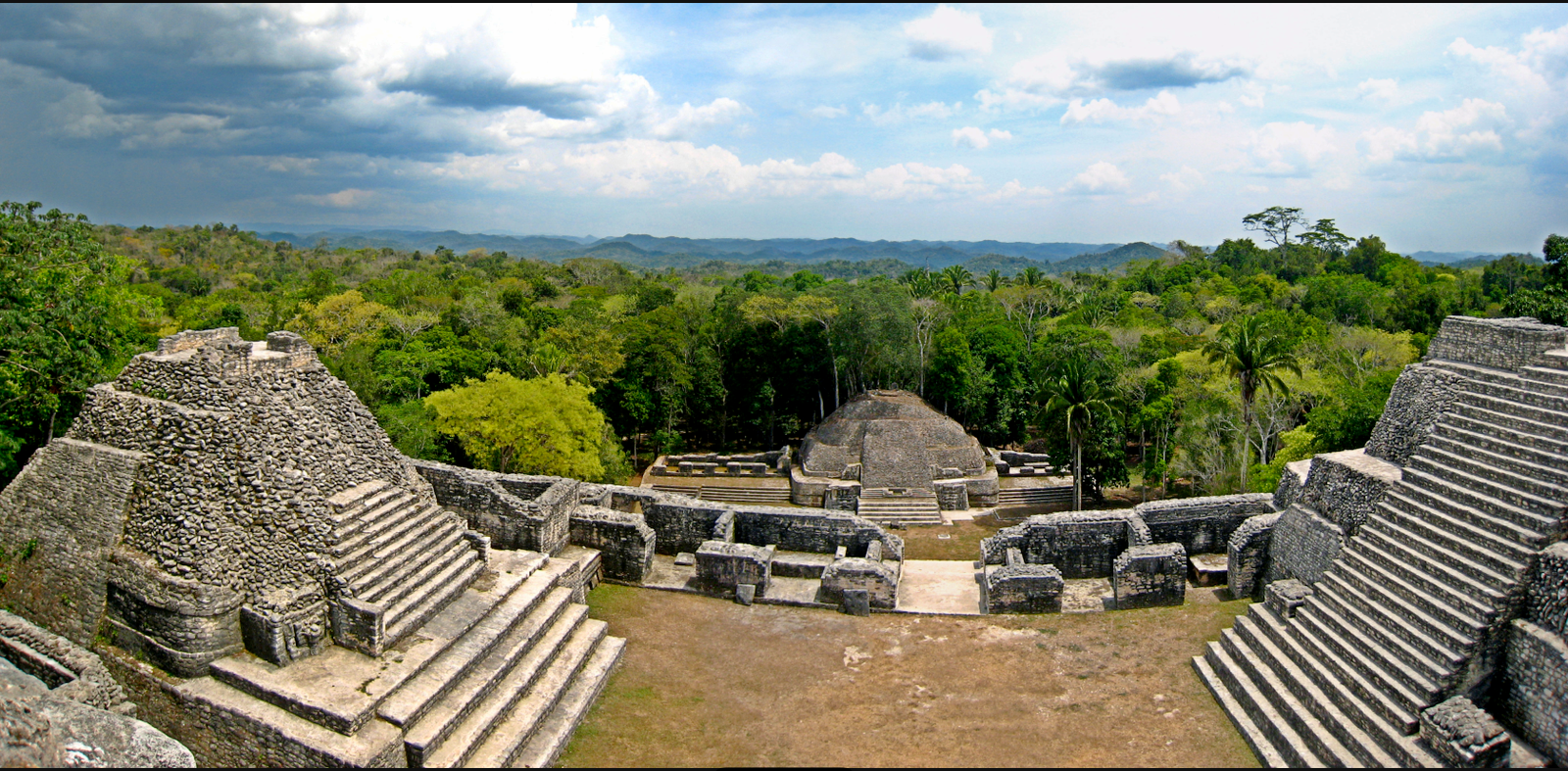 Caracol, the largest Maya archaeological site in Belize, UNESCO World Heritage