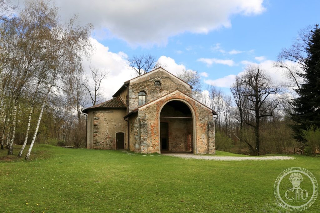 Castelseprio Santa Maria foris Portas affreschi longobardi VII VIII sec ciclo Infanzia Cristo Varese Lombardia UNESCO 2011
