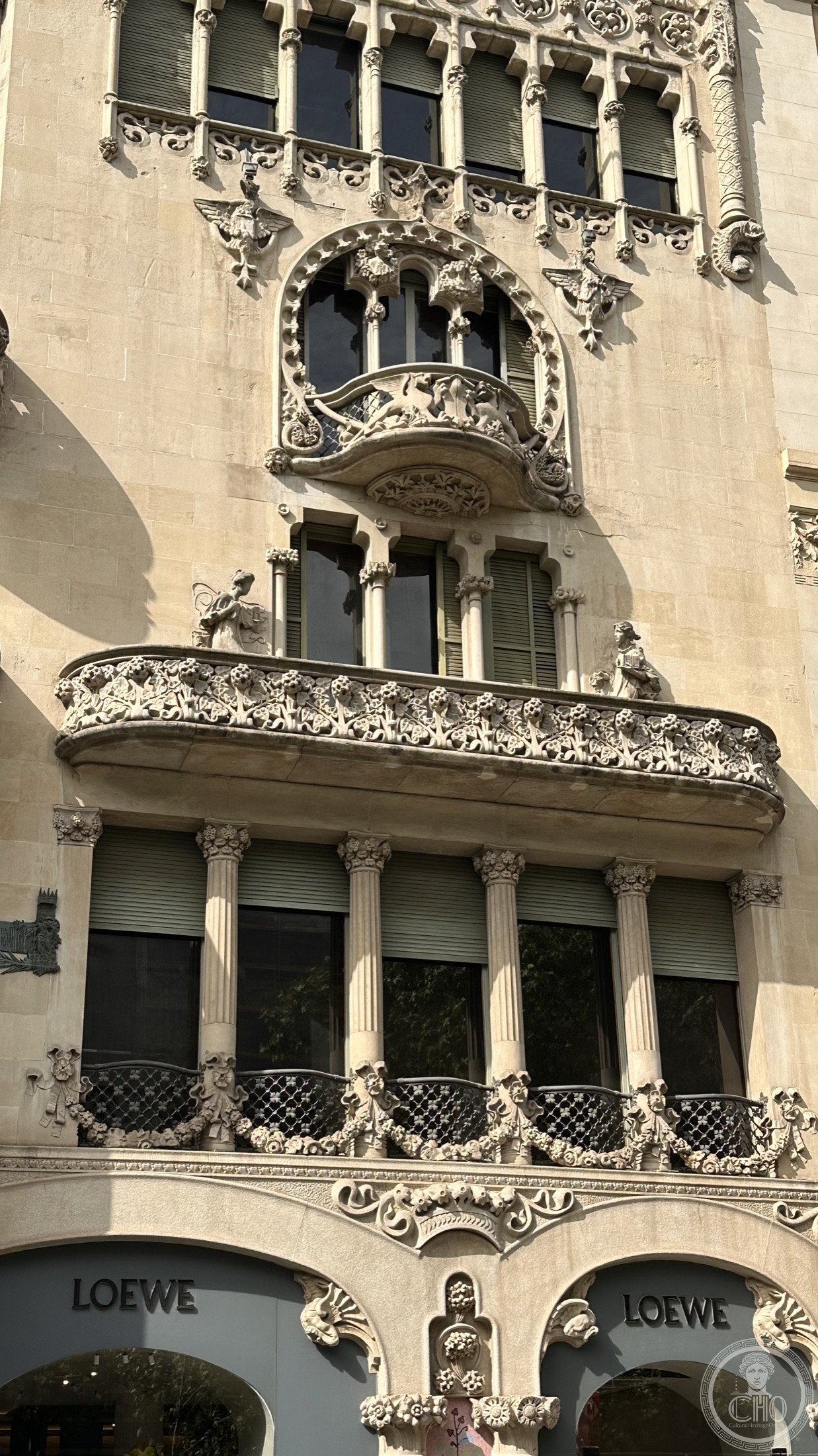 Casa Lleó Morera, Barcelona — photograph by Luigi De Marchi