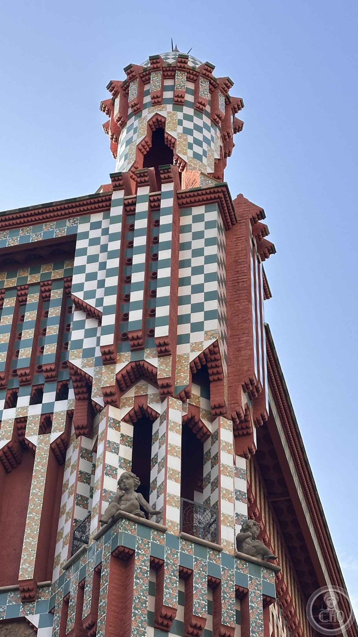 Casa Vicens, Barcelona — photograph by Luigi De Marchi