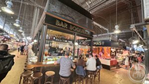 La Boqueria — A market-counter bar where locals eat standing.