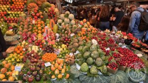 La Boqueria, Barcelona — photograph by Luigi De Marchi