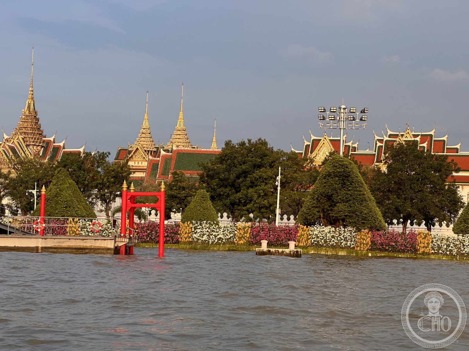 Grand Palace Bangkok — royal palace courtyard panorama