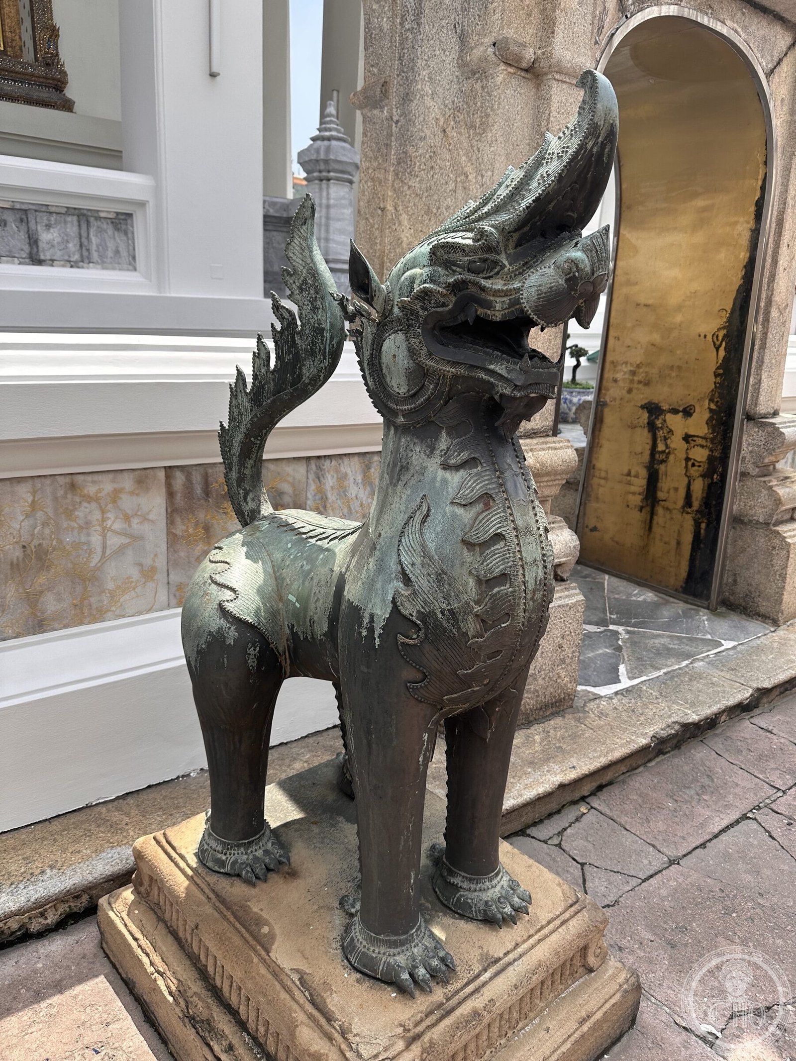 Wat Pho — Temple of the Reclining Buddha — view 1