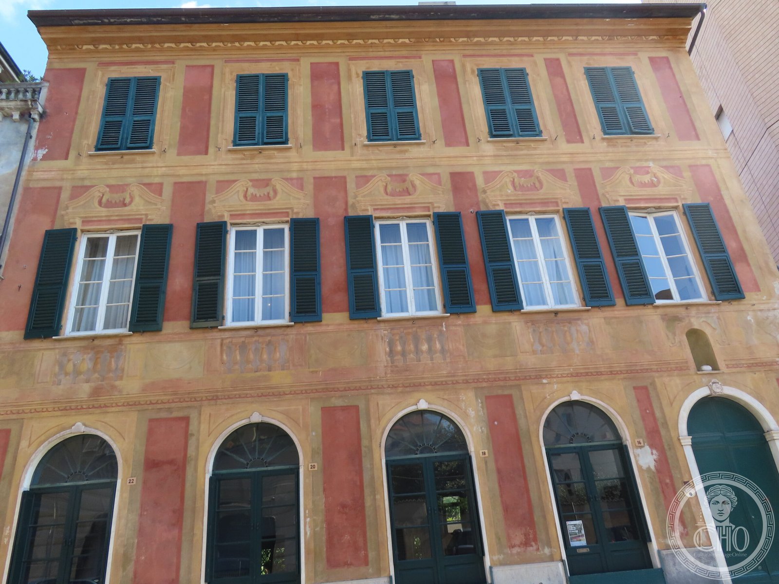 Casa Carbone, a 19th-century house-museum in Lavagna, Liguria