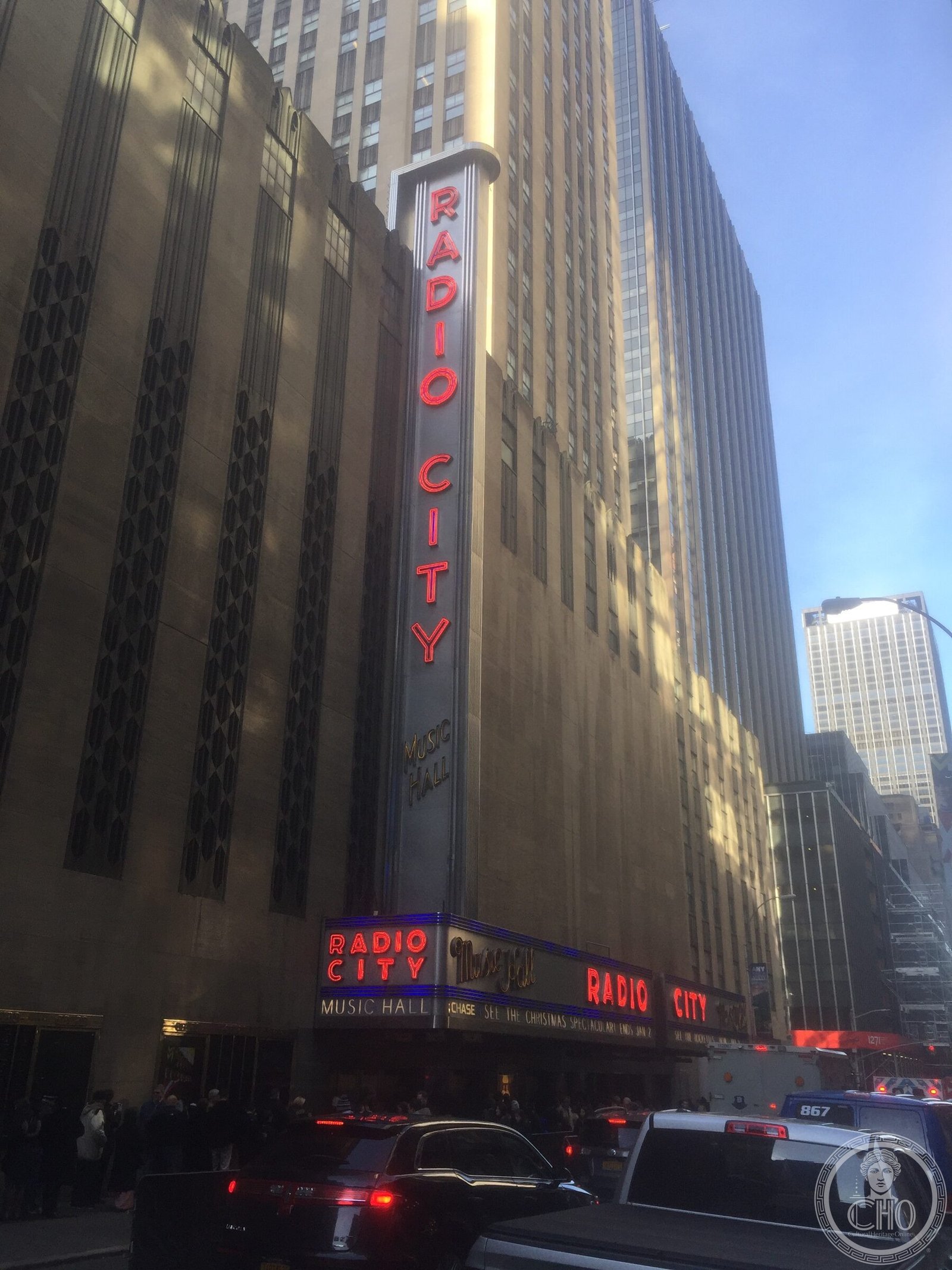 Radio City Music Hall interior — Art Deco auditorium New York