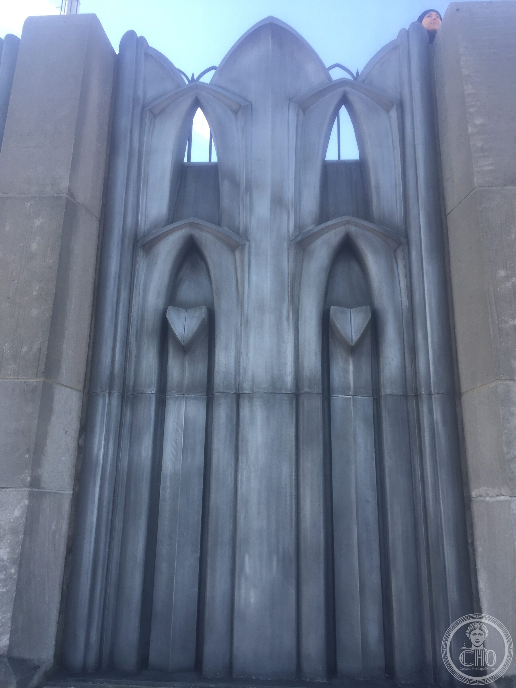 30 Rockefeller Plaza detail — Art Deco ornament and setbacks New York