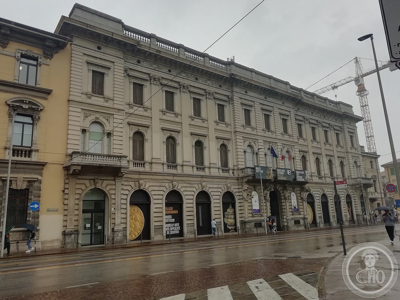 Palazzo Zuckermann, Corso Garibaldi 33, Padova — eclectic facade with Liberty references, 1912-14