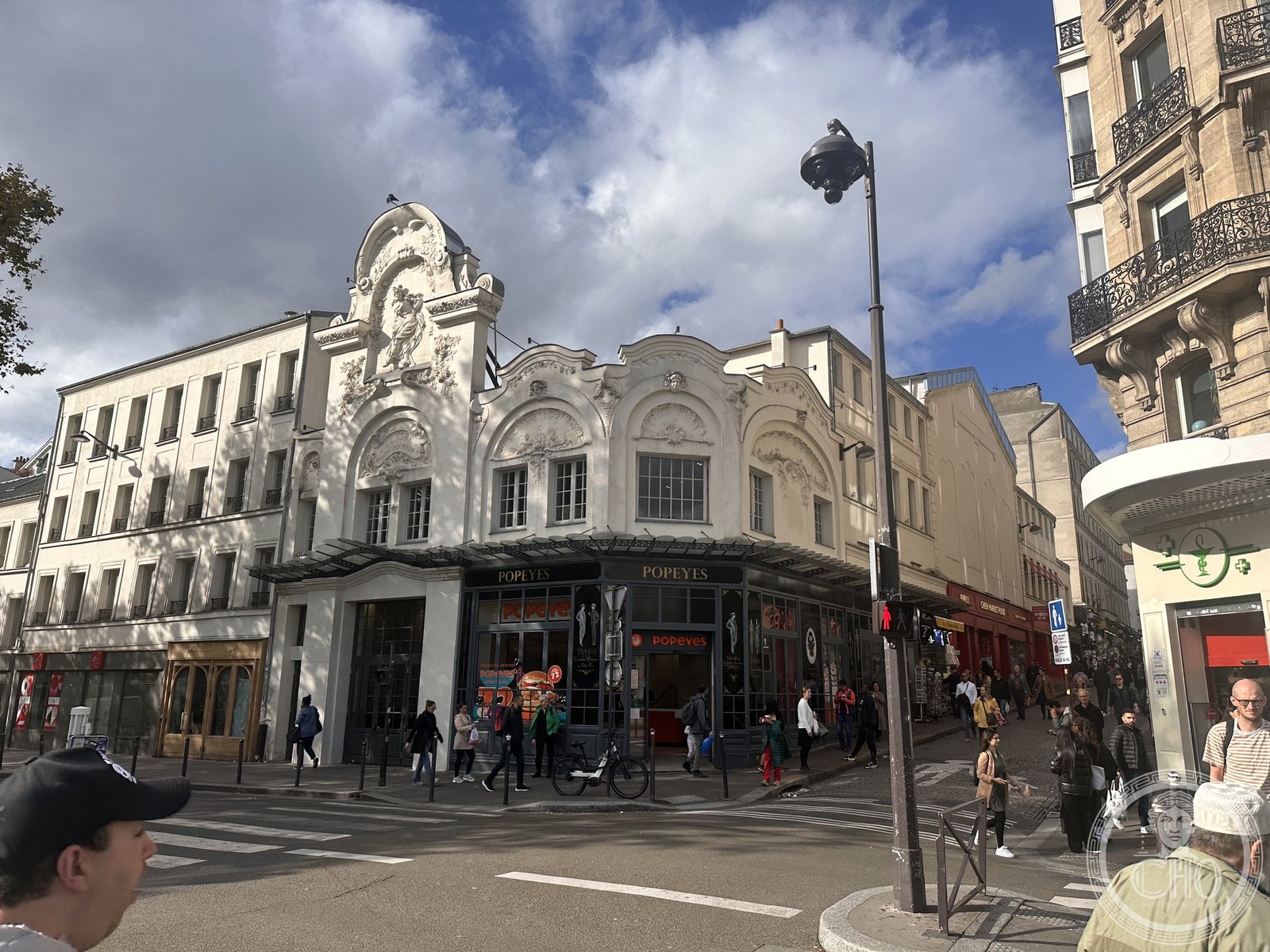 Abbesses Métro entrance Guimard Art Nouveau — Montmartre Paris