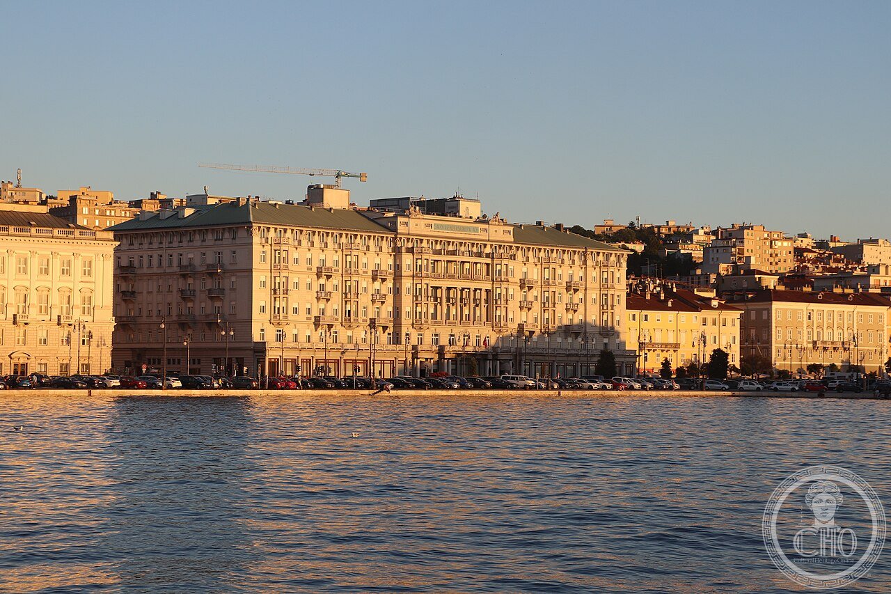 Hotel Savoia Excelsior Palace, Riva del Mandracchio 4, Trieste — Ladislaus Fiedler 1911, Habsburg grand hotel