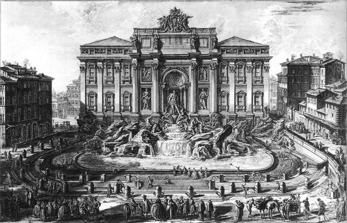 Tritone – Trevi Fountain — via Wikimedia Commons