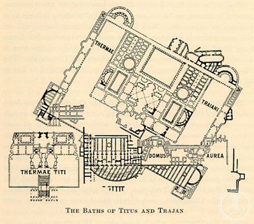 Baths of Trajan — via Wikimedia Commons